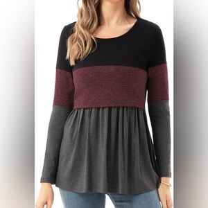 Long Sleeve Nursing Shirt